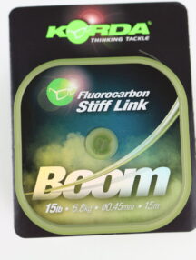 Korda BOOM Fluorocarbon Stiff Link 15LB