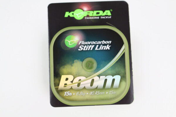 Korda BOOM Fluorocarbon Stiff Link 15LB