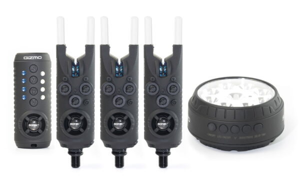 Sonik Gizmo 3+1 Alarm + Bivvy Lamp (All Blue)